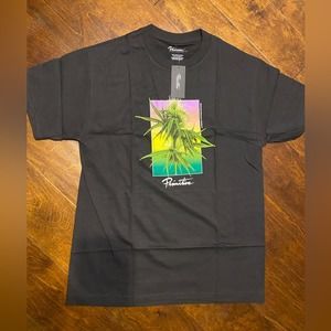 NWT Primitive Homegrown Tee Black Size Medium Bud Weed Flower Pot
